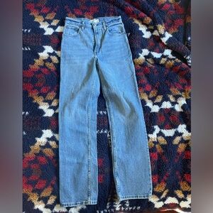 Abercrombie The 90s straight ultra high rise